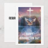 復活祭おめでとうカード シーズンカード (正面/裏面)