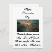 復活祭おめでとう シーズンカード (正面/裏面)