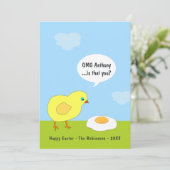 復活祭おもしろいの挨拶 シーズンカード (スタンド正面)