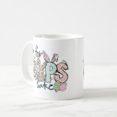 復活祭おーいピープスおーい！ コーヒーマグカップ (正面左)