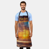 復活祭お祝いエプロン エプロン (着用した状態)