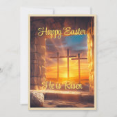 復活祭お祝いグリーティングカード シーズンカード (正面)