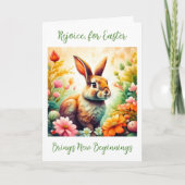 復活祭が新たな始まりを呼び起こす カード (正面)