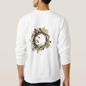 復活祭と夏の男子の汗シャツ スウェットシャツ (裏面)