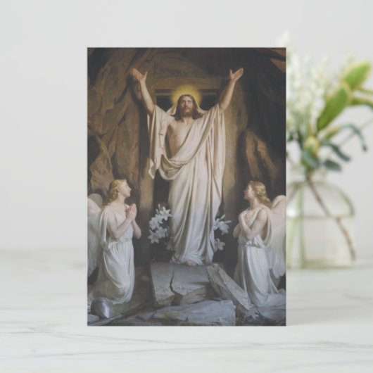 復活祭におけるキリストの天使たちの復活 シーズンカード (スタンド正面)