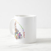 復活祭に興奮してる！ コーヒーマグカップ (正面左)