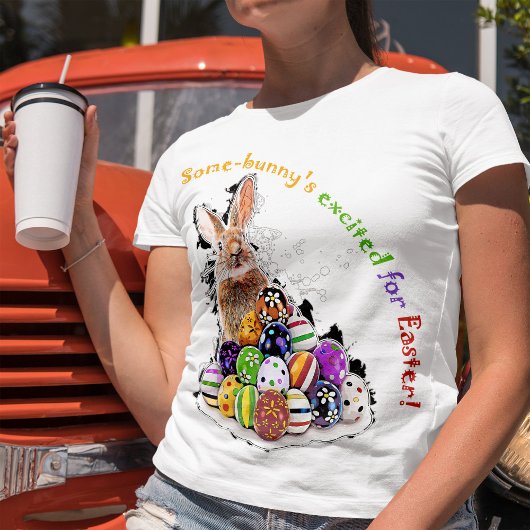 復活祭に興奮してる！ Tシャツ