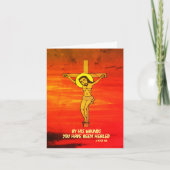 復活祭のご挨拶 カード (正面)