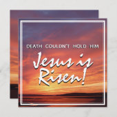 復活祭のイエス様はキリスト教を復活させた シーズンカード (正面/裏面)