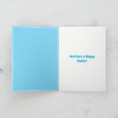 復活祭のカードホップ シーズンカード (内部)