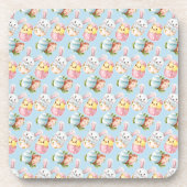 復活祭のコルクで覆われたコースター コースター (正面)