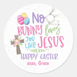 復活祭のステッカー、キリスト教復活祭のステッカー ラウンドシール