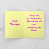 復活祭のタイムカードだ シーズンカード (内部)