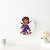 復活祭のトランプ ラウンド壁時計 (ホーム)