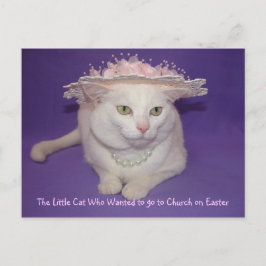 復活祭のボンネットで シーズンポストカード