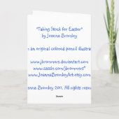 「復活祭の仕入れ」カード シーズンカード (裏面)