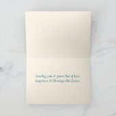 復活祭の信仰 シーズンカード (内部)