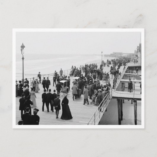 復活祭の午前中に搭乗者の散歩 ポストカード (正面)