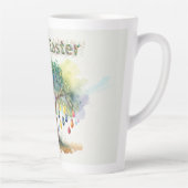 復活祭の卵とグムツリーの下のカンガルー カフェラテマグ (右)