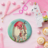 復活祭の古い美しい写真 ペーパープレート (パーティー)