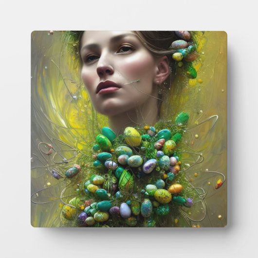 復活祭の女神 フォトプラーク (正面)