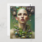 復活祭の女神 ポストカード (正面/裏面)