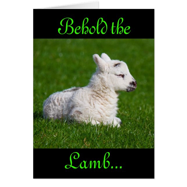 復活祭の子羊III (正面)