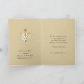 復活祭の宗スペインの教復活イエス シーズンカード (内部)