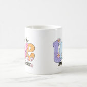 復活祭の愛のために – かわいいバニー&エッグ コーヒーマグカップ (中央)