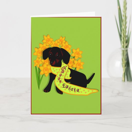 復活祭の挨拶 シーズンカード (正面)