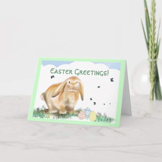 復活祭の挨拶 シーズンカード (正面)