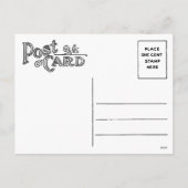 復活祭の挨拶 シーズンポストカード (裏面)