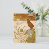 復活祭の挨拶 シーズンポストカード (スタンド正面)