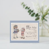 復活祭の挨拶 シーズンポストカード (スタンド正面)