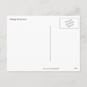 復活祭の挨拶 シーズンポストカード (裏面)