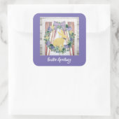 復活祭の挨拶 スクエアシール (バッグ)