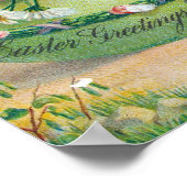 復活祭の挨拶 ポスター (角)