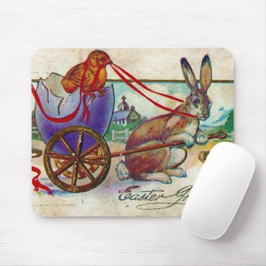 復活祭の挨拶 マウスパッド (マウス)
