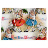 復活祭の挨拶 ラージペーパーバッグ (裏面)