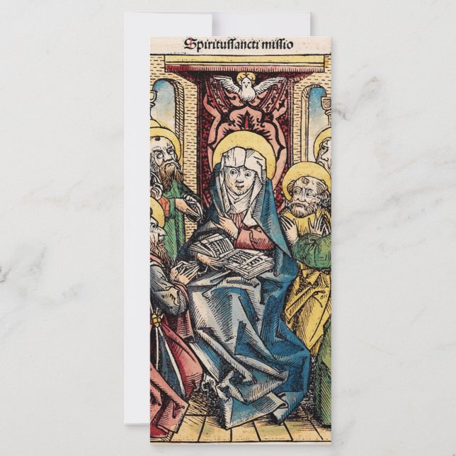 復活祭の日曜日の後のペンテコステのシーン (正面)