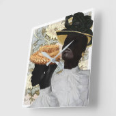 復活祭の日曜日の朝1919年平方壁時計 スクエア壁時計 (傾斜)