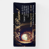 復活祭の日曜日サービスバナー 横断幕 (縦)