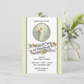 復活祭の春のパスハ・ブランチ・ディナー 招待状 (スタンド正面)