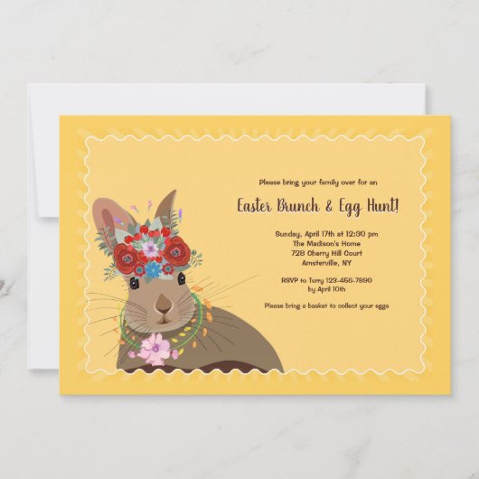 復活祭の時だ 招待状 (正面)