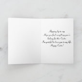 復活祭の時間"イースターノートカード ノートカード (内部)