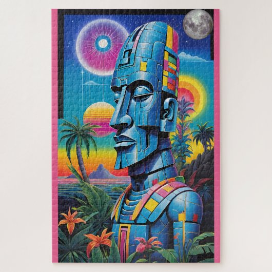 復活祭の朝想像 ジグソーパズル (縦)