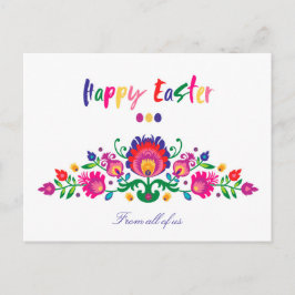 😍復活祭の民俗カスタム文字はがき ポストカード