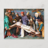 復活祭の磔刑の場面 ポストカード (正面)