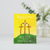 復活祭の祝福 フィリピ 4:4 シーズンポストカード (スタンド正面)