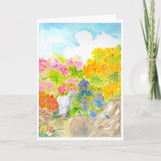 復活祭の祝賀カード シーズンカード (正面)